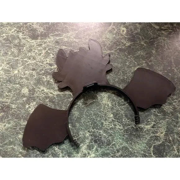 Labubu Toothless Dragon Headband 3D Printed – Doll Accessory - Picture 4 of 4